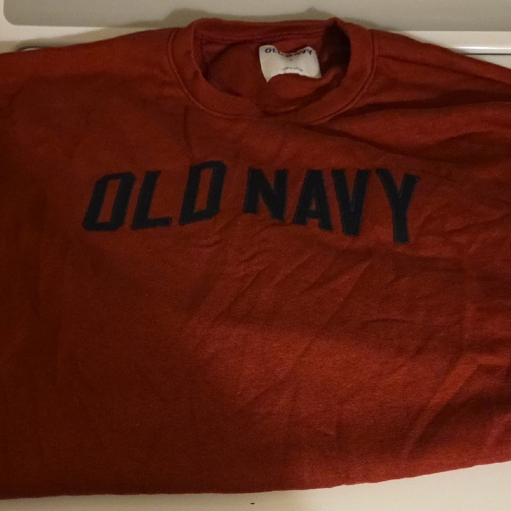 Old Navy Brick Red Sweatshirt